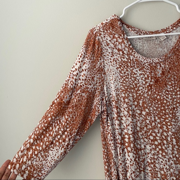 LOGO Lori Goldstein tunic top pockets Large - Picture 3 of 6